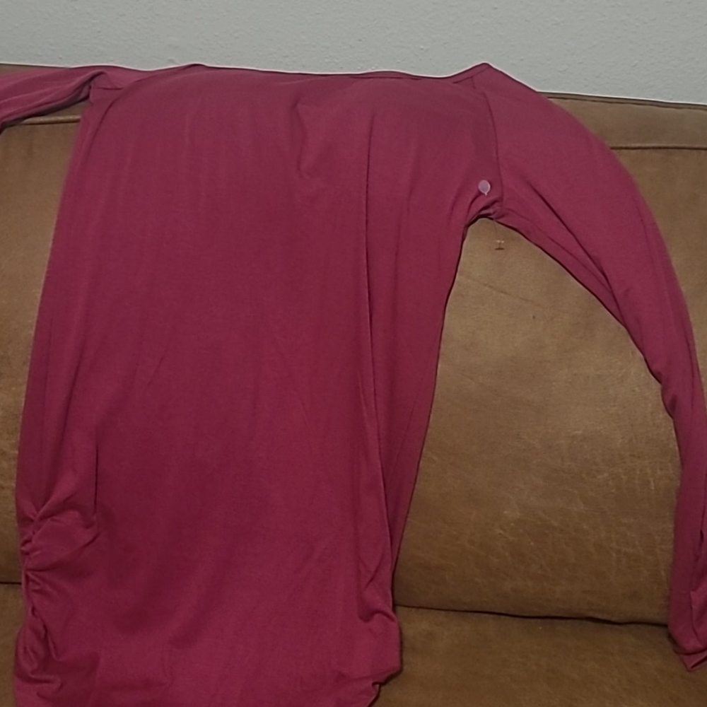 Medium pink red dress soft